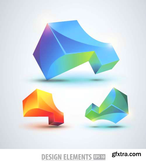 High Quality Vector Design Elements and Logos - 85x EPS