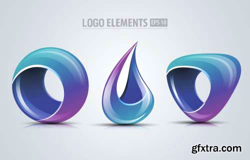 High Quality Vector Design Elements and Logos - 85x EPS