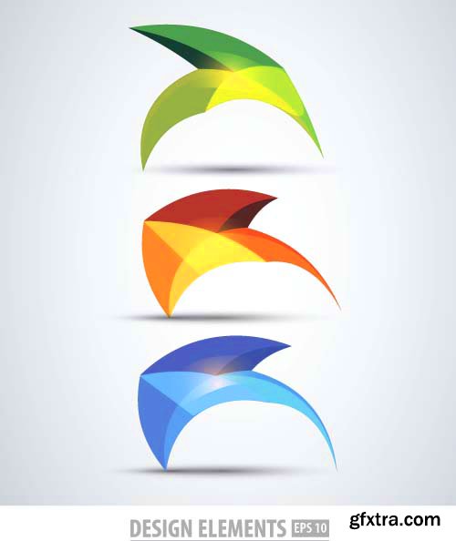 High Quality Vector Design Elements and Logos - 85x EPS