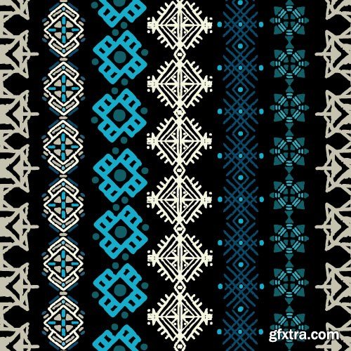 Tribal & Ethnic Ornaments 5 - 25x EPS