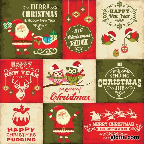 Merry Christmas and New Year 25 - 25xEPS