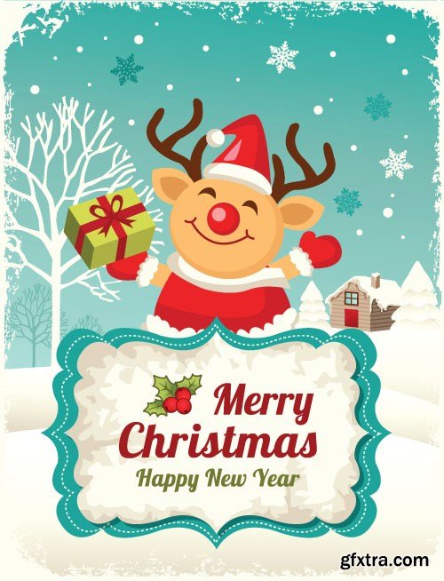 Merry Christmas and New Year 25 - 25xEPS
