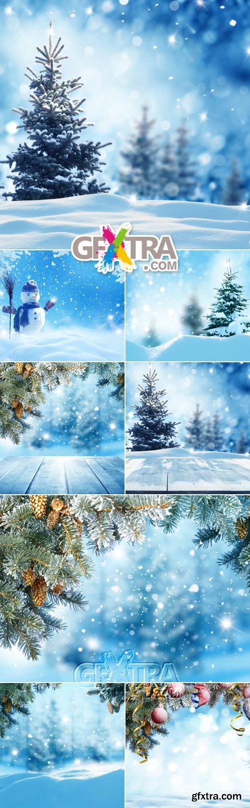 Stock Photo - Winter Backgrounds 4