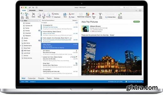 Microsoft Outlook 2016 v15.17.1 (Mac OS X)