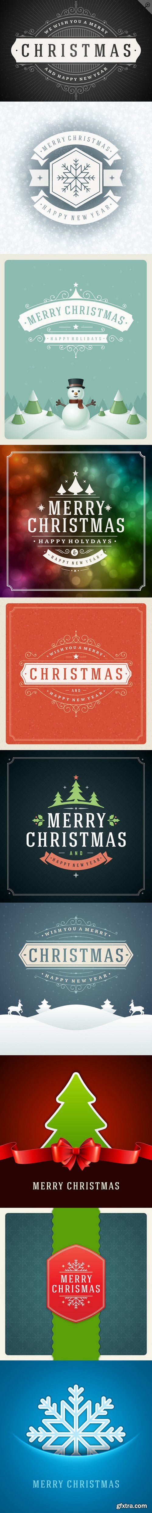 CM - 50 Christmas greeting cards + bonus 419217