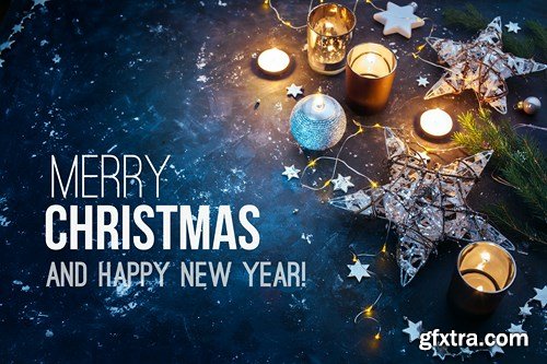 Merry Christmas and New Year 11, - 25xUHQ JPEG