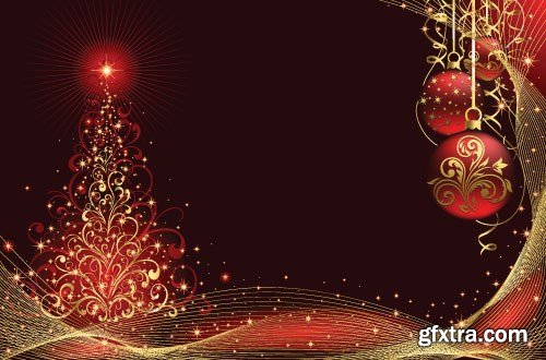 Merry Christmas and New Year 13, - 25xEPS