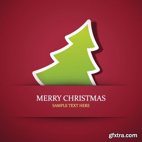 Merry Christmas and New Year 13, - 25xEPS