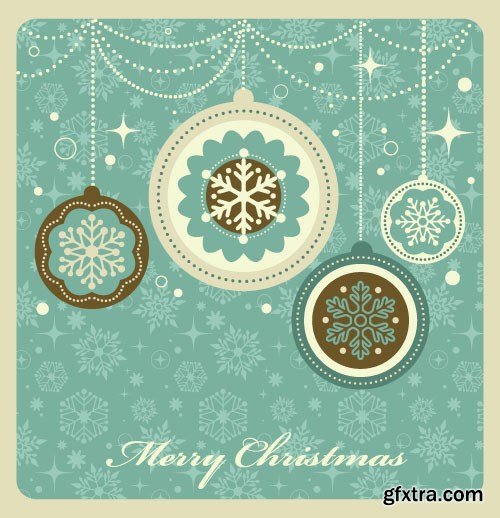 Merry Christmas and New Year 13, - 25xEPS