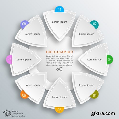 Infographics Design 17 - 25 EPS