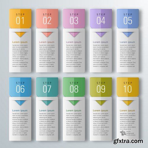 Infographics Design 18 - 25 EPS