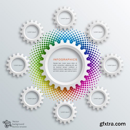 Infographics Design 18 - 25 EPS