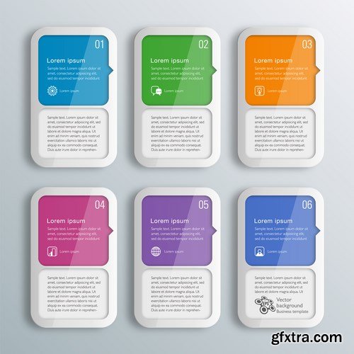 Infographics Design 19 - 25 EPS