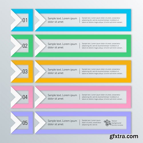 Infographics Design 19 - 25 EPS