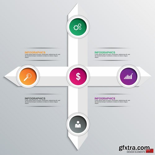 Infographics Design 22 - 25 EPS