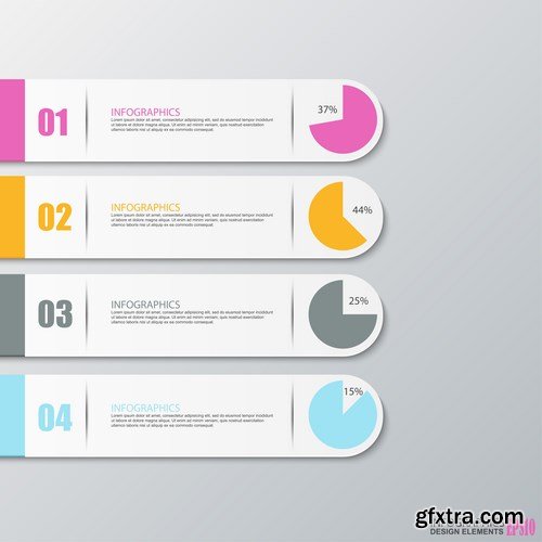Infographics Design 22 - 25 EPS
