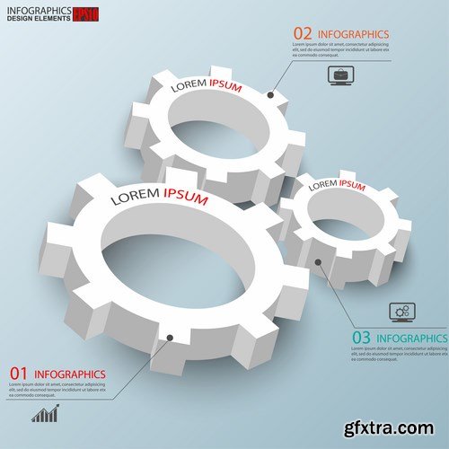 Infographics Design 22 - 25 EPS