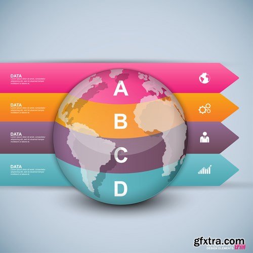 Infographics Design 22 - 25 EPS