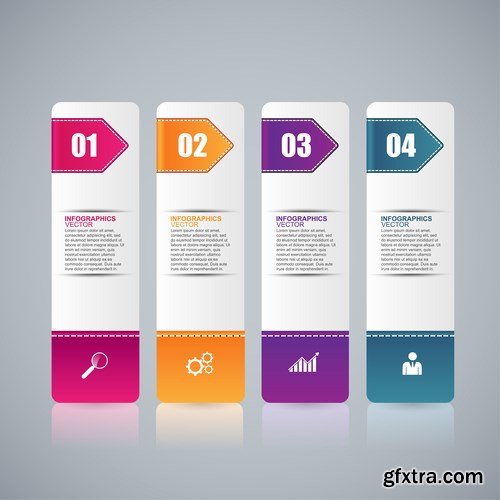 Infographics Design 22 - 25 EPS
