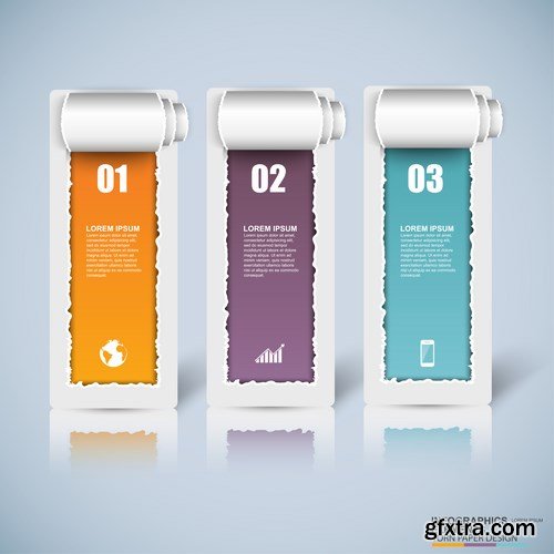 Infographics Design 23 - 25 EPS