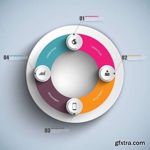 Infographics Design 23 - 25 EPS
