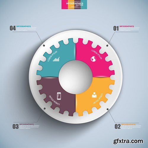 Infographics Design 23 - 25 EPS