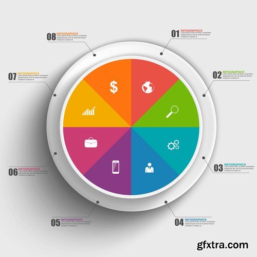 Infographics Design 23 - 25 EPS