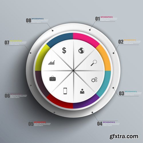 Infographics Design 23 - 25 EPS