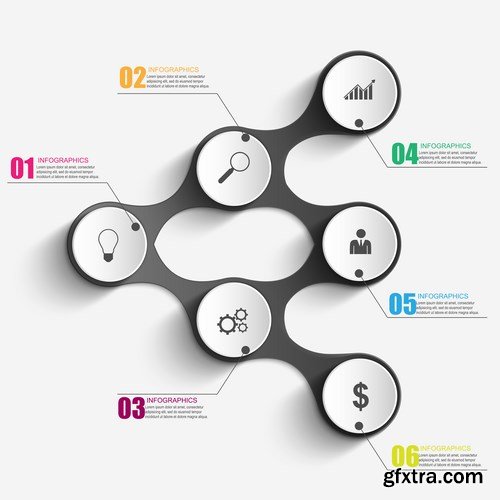 Infographics Design 23 - 25 EPS
