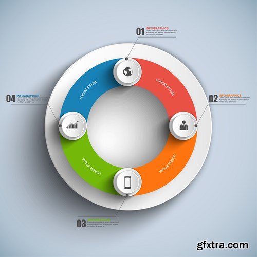 Infographics Design 23 - 25 EPS