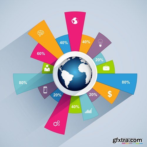 Infographics Design 24 - 25 EPS