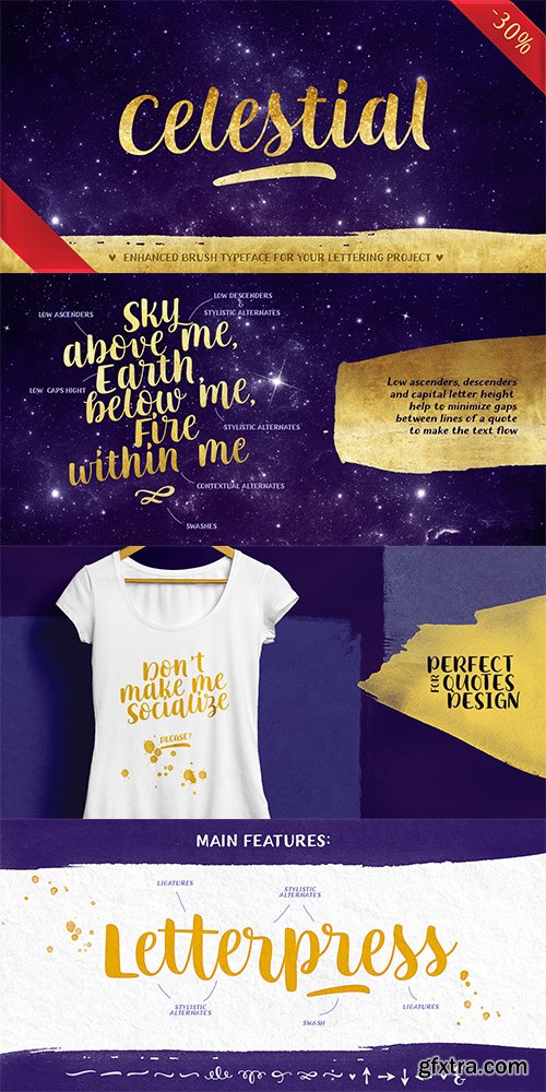 Celestial Font - 1 Font $39