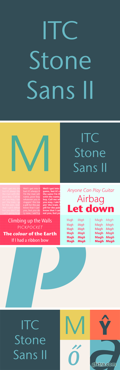 ITC Stone Sans II Pro Font Family