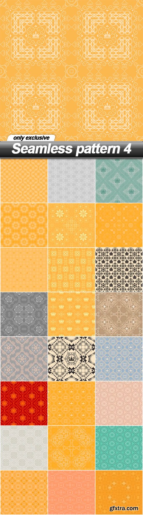 Seamless pattern 4 - 25 EPS