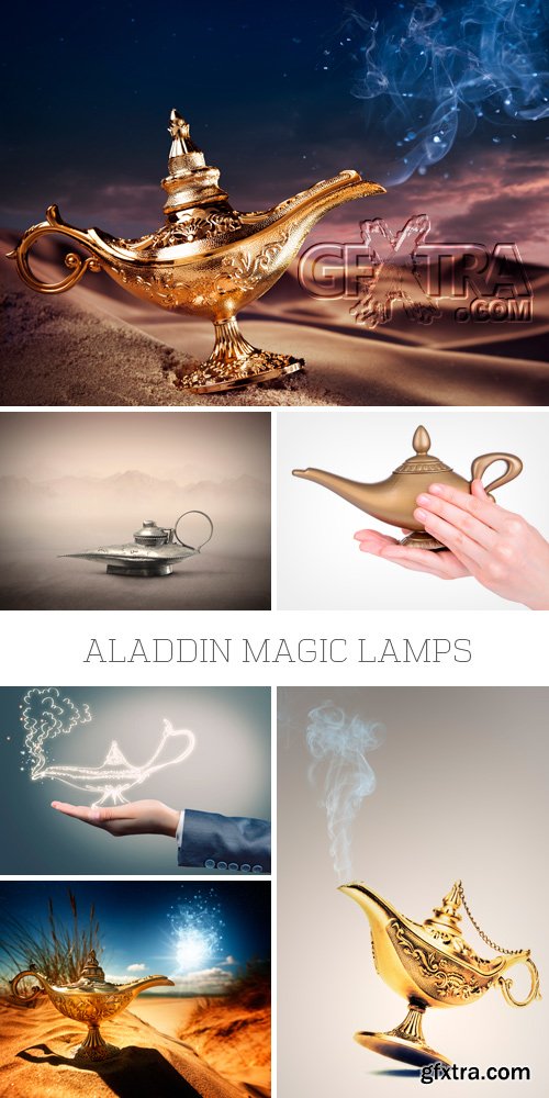 Amazing SS - Aladdin Magic Lamps, 25xJPGs