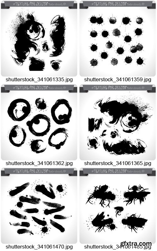 Amazing SS - Different Grunge Elements 3, 25xEPS