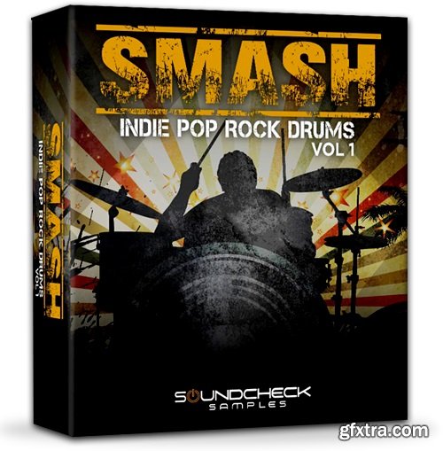 Soundcheck Samples SMASH Indie Pop Rock Drums Vol 1 MULTiFORMAT-FANTASTiC