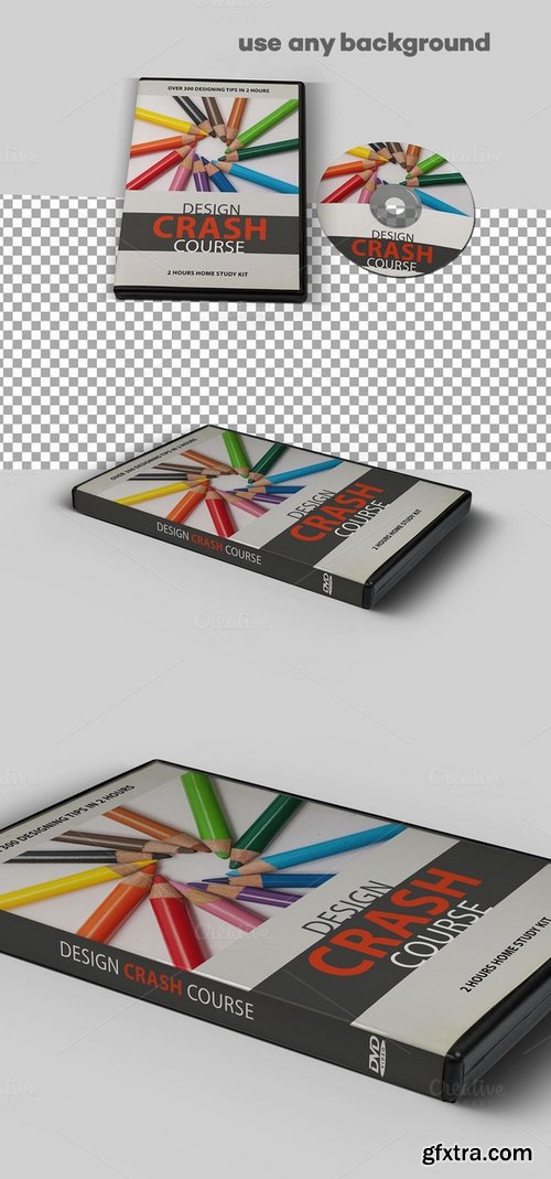 CM - DVD case &amp; Disk - 11 Mockups 483645