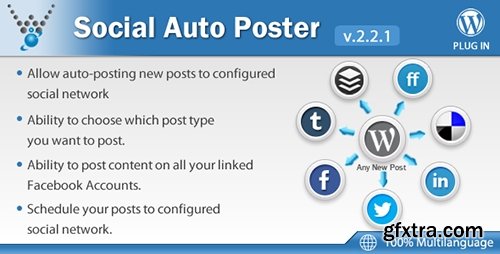 CodeCanyon - Social Auto Poster v2.2.1 - WordPress Plugin - 5754169