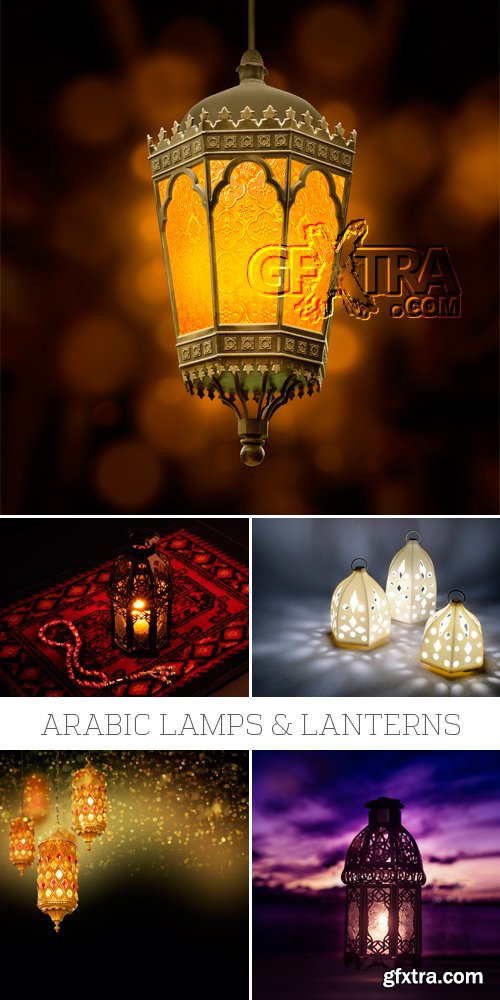 Amazing SS - Arabic Lamps &amp; Lanterns, 25xJPGs