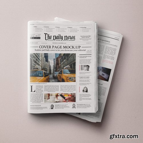 Daily Newspaper Psd Mockup Daily Newspaper Psd Mockup