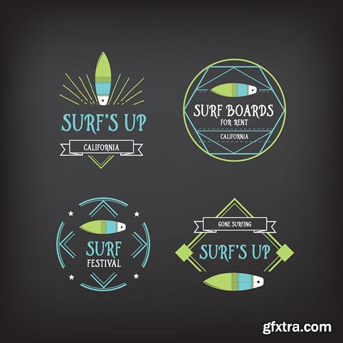 Labels & Badges Vector Series 3 - 8xEPS