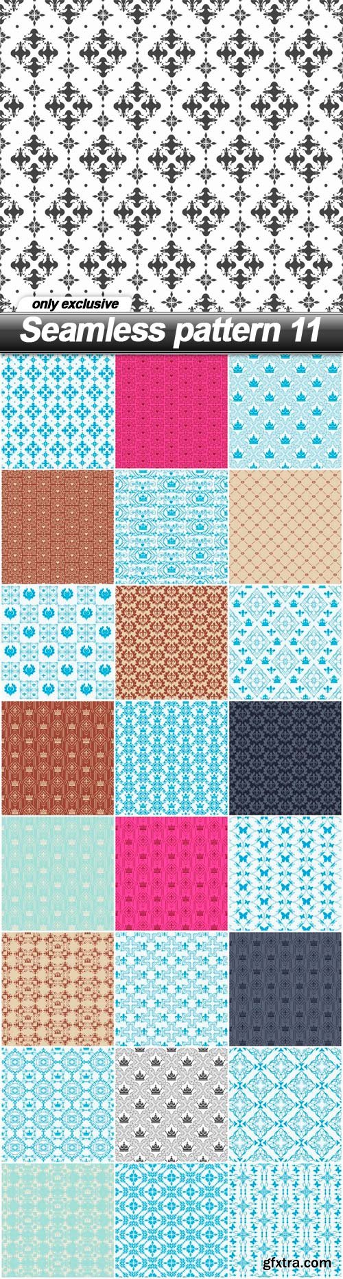 Seamless pattern 11 - 25 EPS