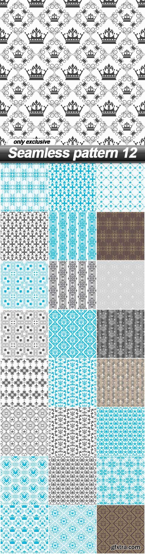 Seamless pattern 12 - 25 EPS