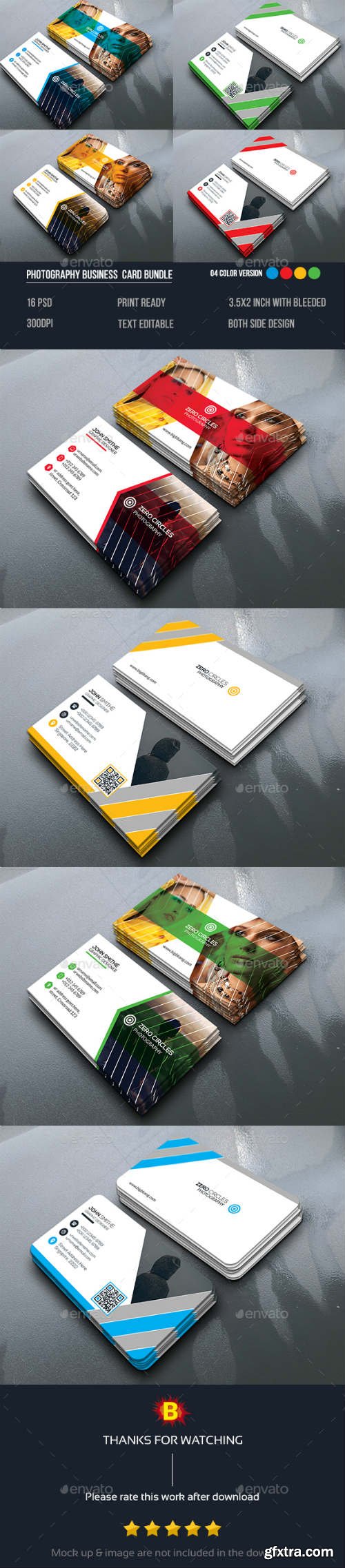 GR - Photography Business Card Bundle 14153049 GR - Photography Business Card Bundle 14153049