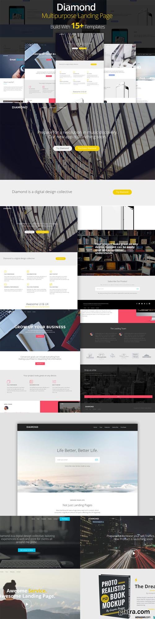 CM - Diamond - Landing Page Template 402515 CM - Diamond - Landing Page Template 402515