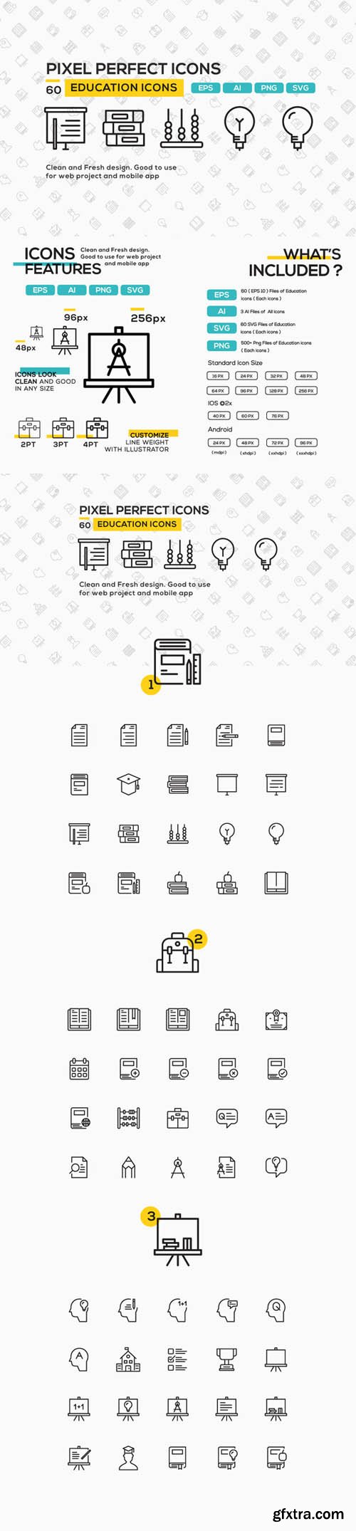 CM - 60 Education icons 473120 CM - 60 Education icons 473120