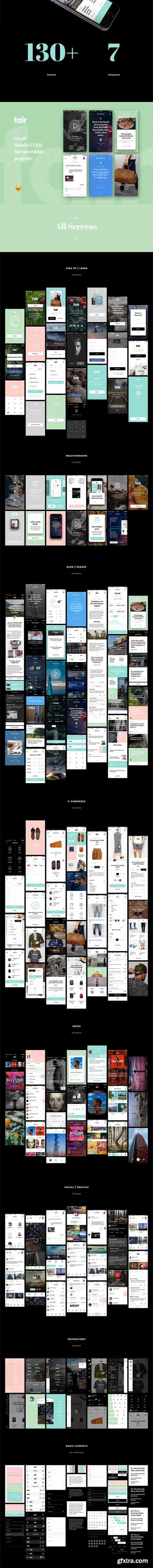 CM - Fair UI Kit (130+ iOS screens) 463370 CM - Fair UI Kit (130+ iOS screens) 463370