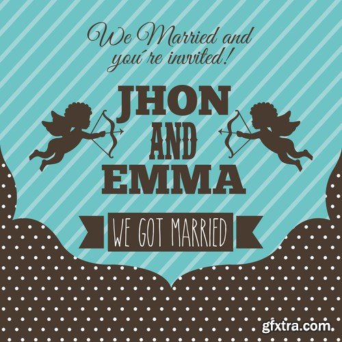 Love card design 3 - 25 EPS