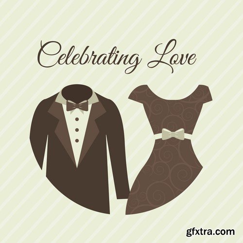 Love card design 3 - 25 EPS